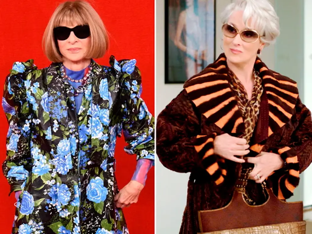 Anna Wintour y Miranda Priestly