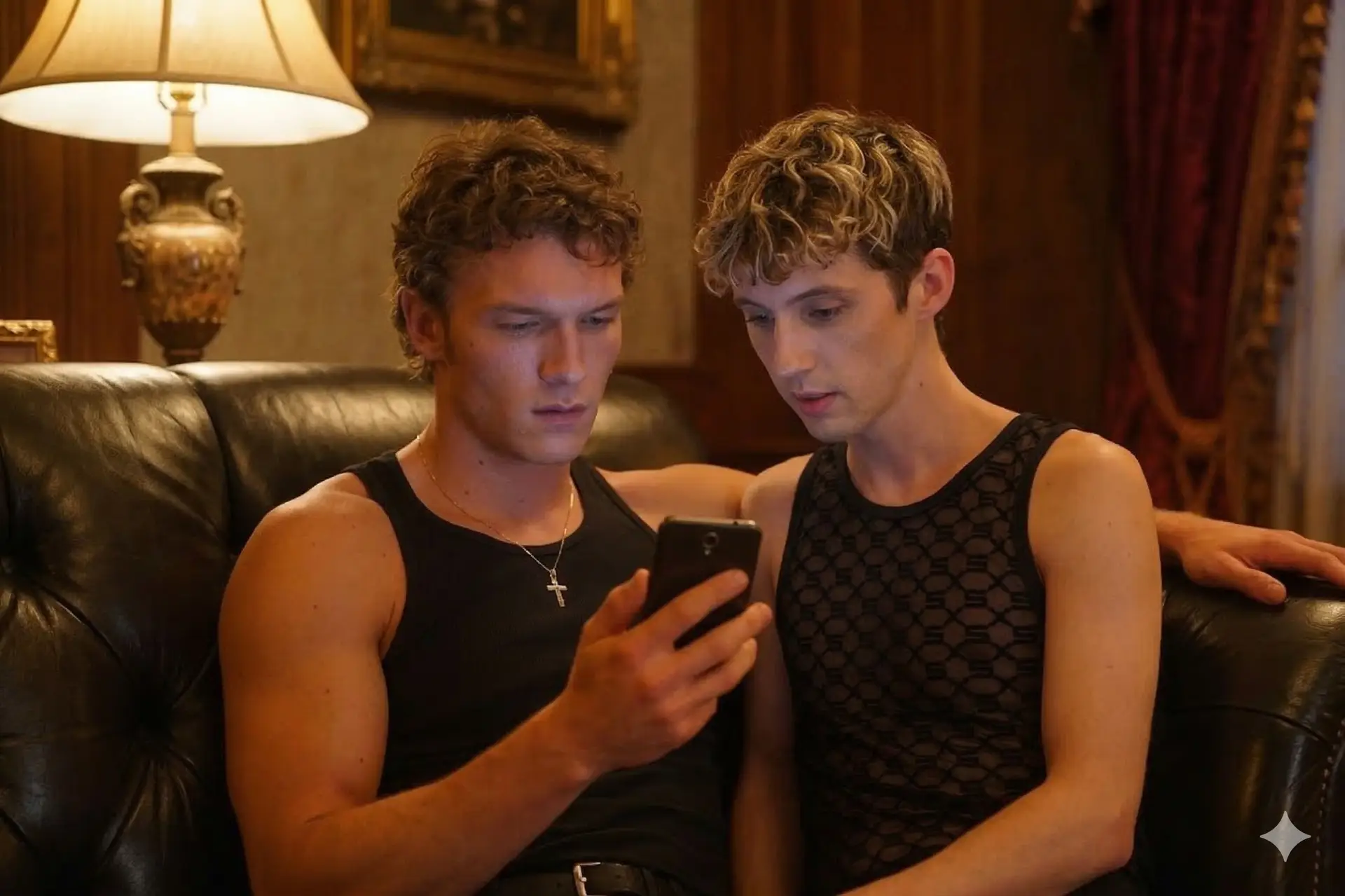 Troye Sivan y Connor Storrie